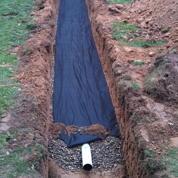 drainline covered
